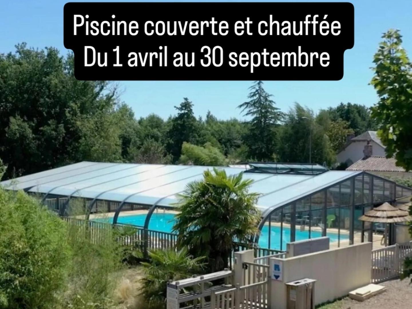Mobil-Home Le Petit Paradis Vendeen Camping 3 Etoiles 7Km Des Plages Avrille  Ngoại thất bức ảnh
