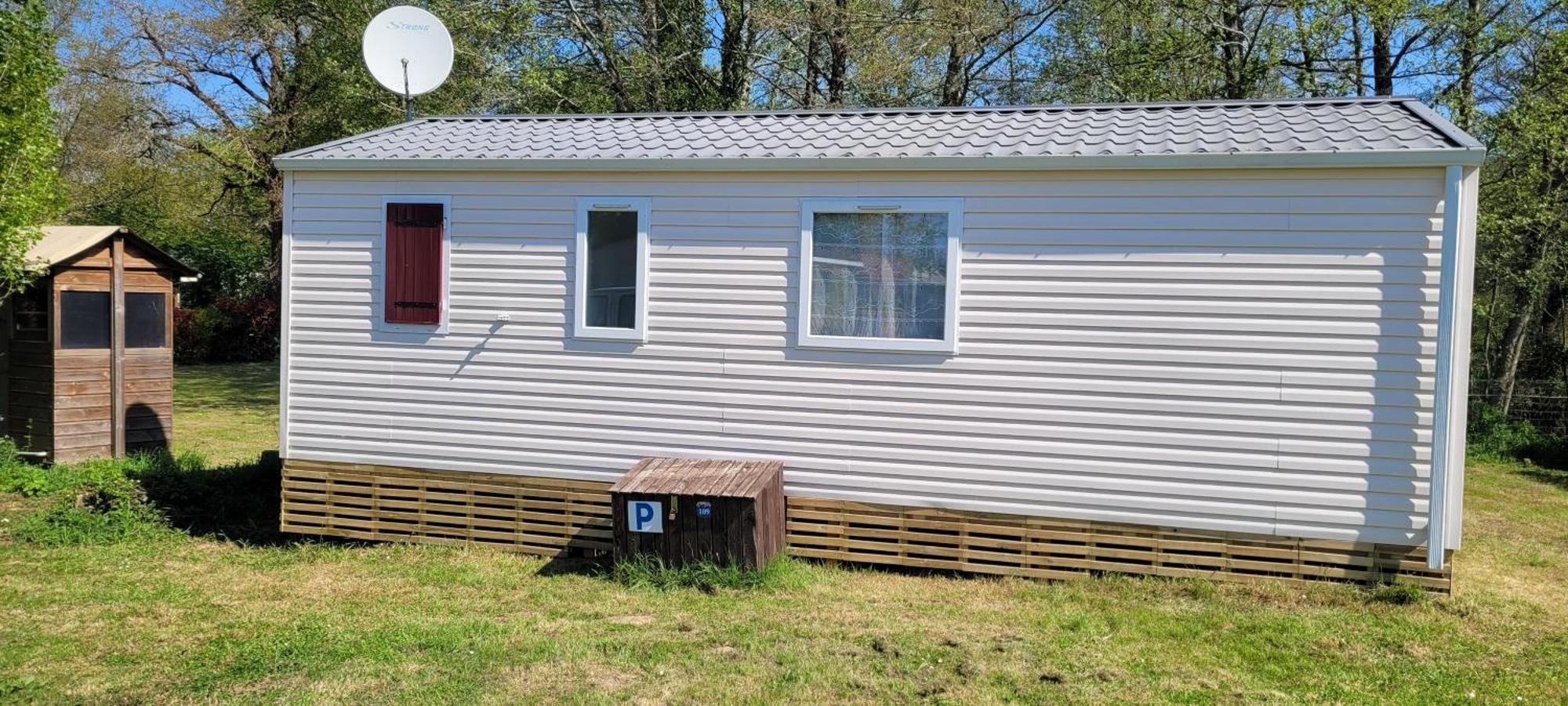 Mobil-Home Le Petit Paradis Vendeen Camping 3 Etoiles 7Km Des Plages Avrille  Ngoại thất bức ảnh