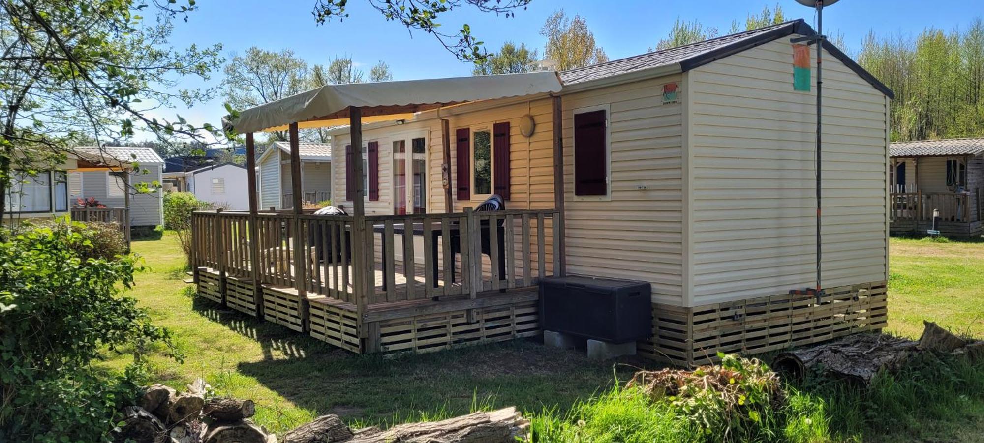 Mobil-Home Le Petit Paradis Vendeen Camping 3 Etoiles 7Km Des Plages Avrille  Ngoại thất bức ảnh